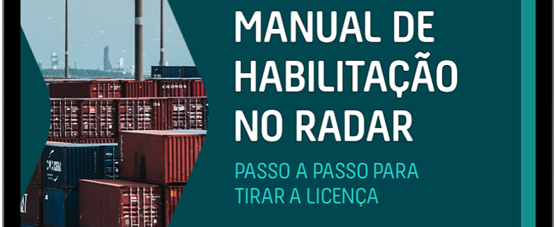 manual habilitação no radar